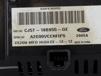 2013-2013 Ford Escape Information Display Screen - Oemusedautoparts1.com