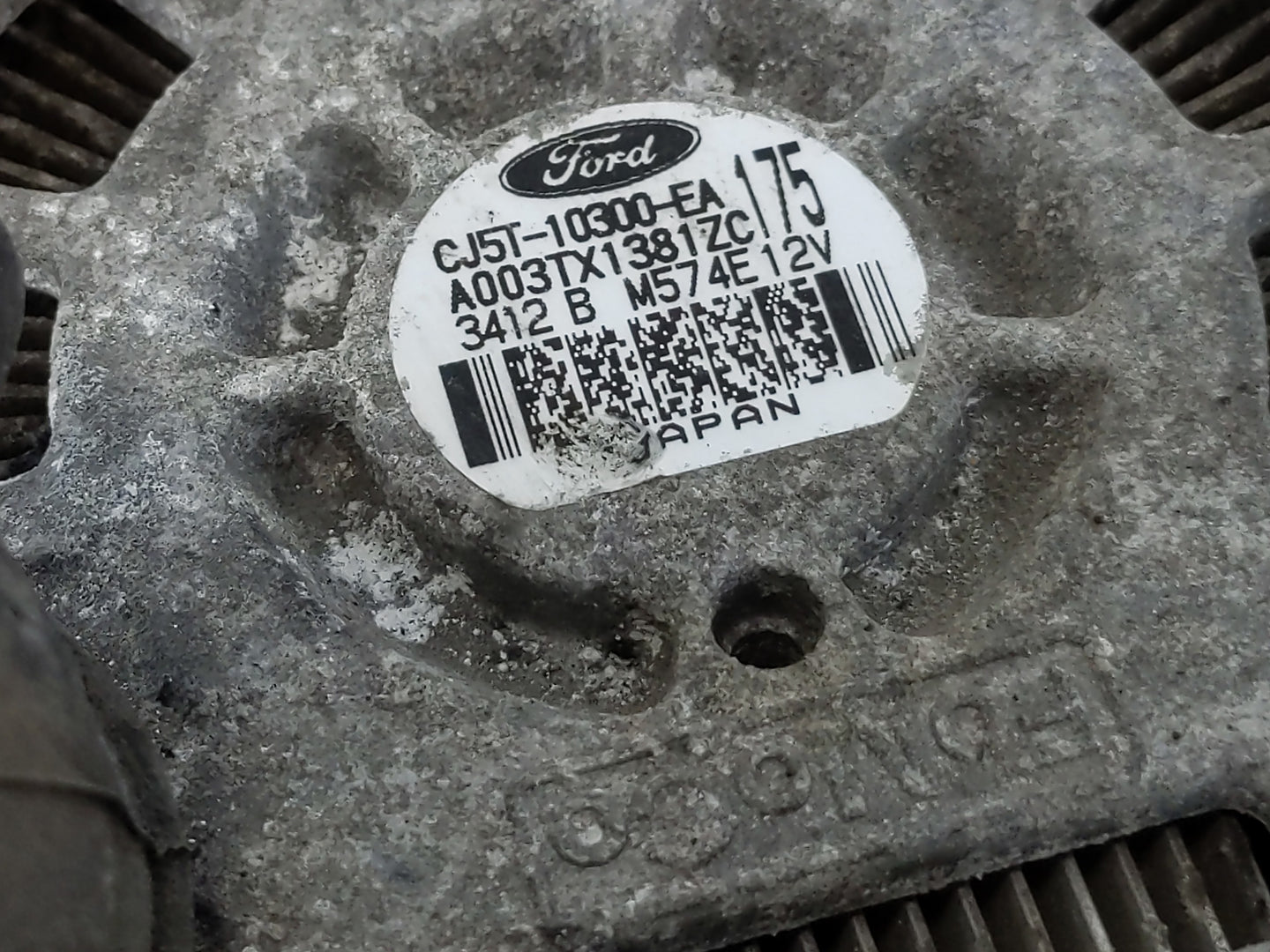 2013-2019 Ford Escape Alternator Replacement Generator Charging Assembly Engine OEM P/N:A003TX13827C CJ5T-10300-FA Fits OEM 