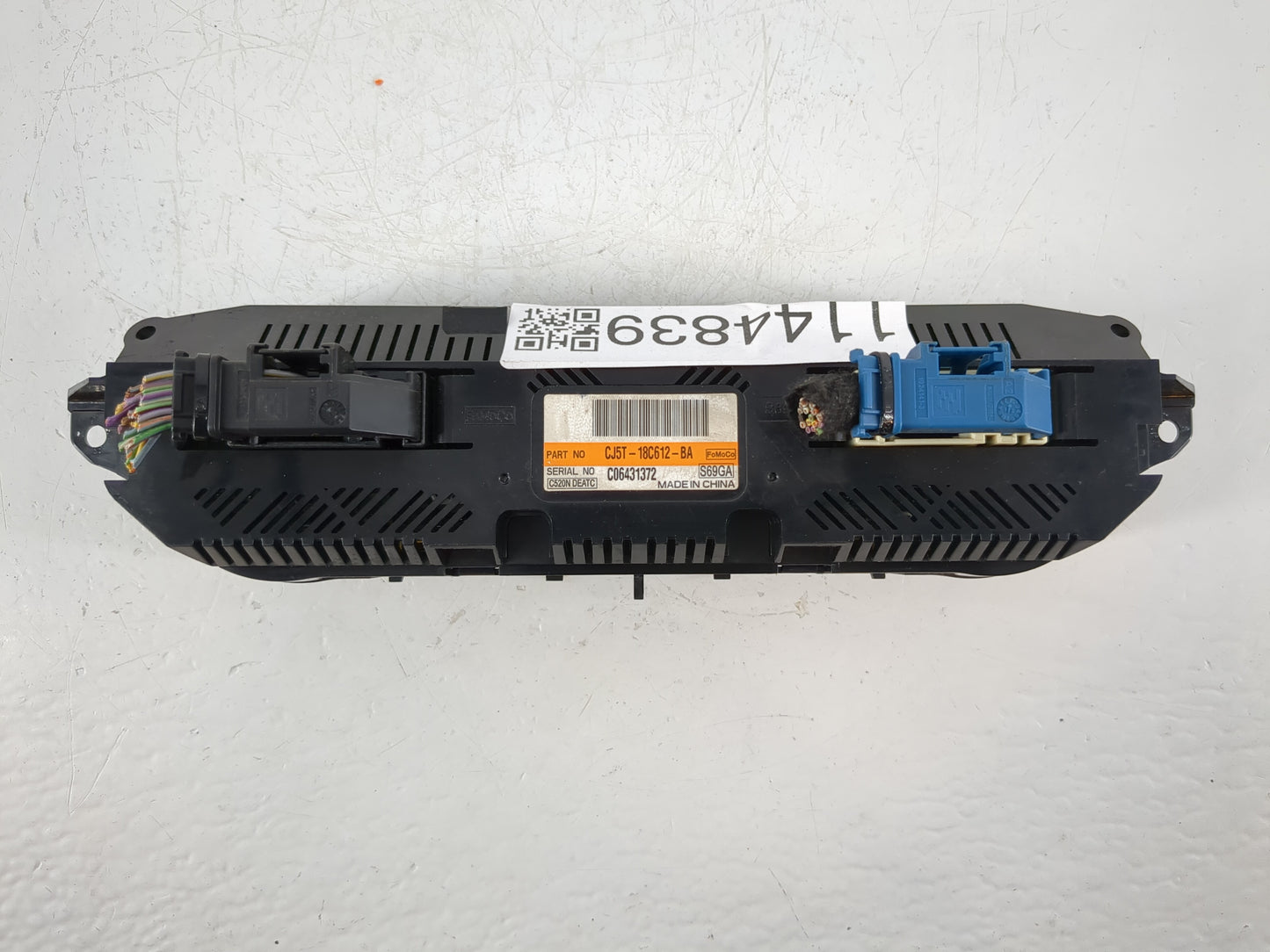 2013-2015 Ford Escape Climate Control Module Temperature AC/Heater Replacement P/N:CJ5T-18C612-BA Fits Fits 2013 2014 2015 O