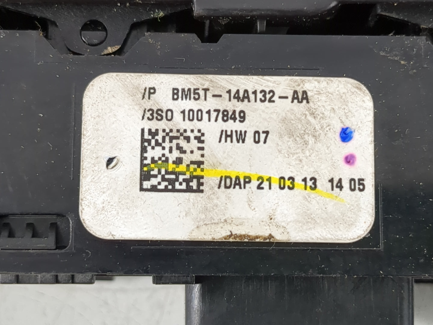 2013-2019 Ford Escape Master Power Window Switch Replacement Driver Side Left P/N:BM5T-14A132-AA Fits OEM Used Auto Parts - 