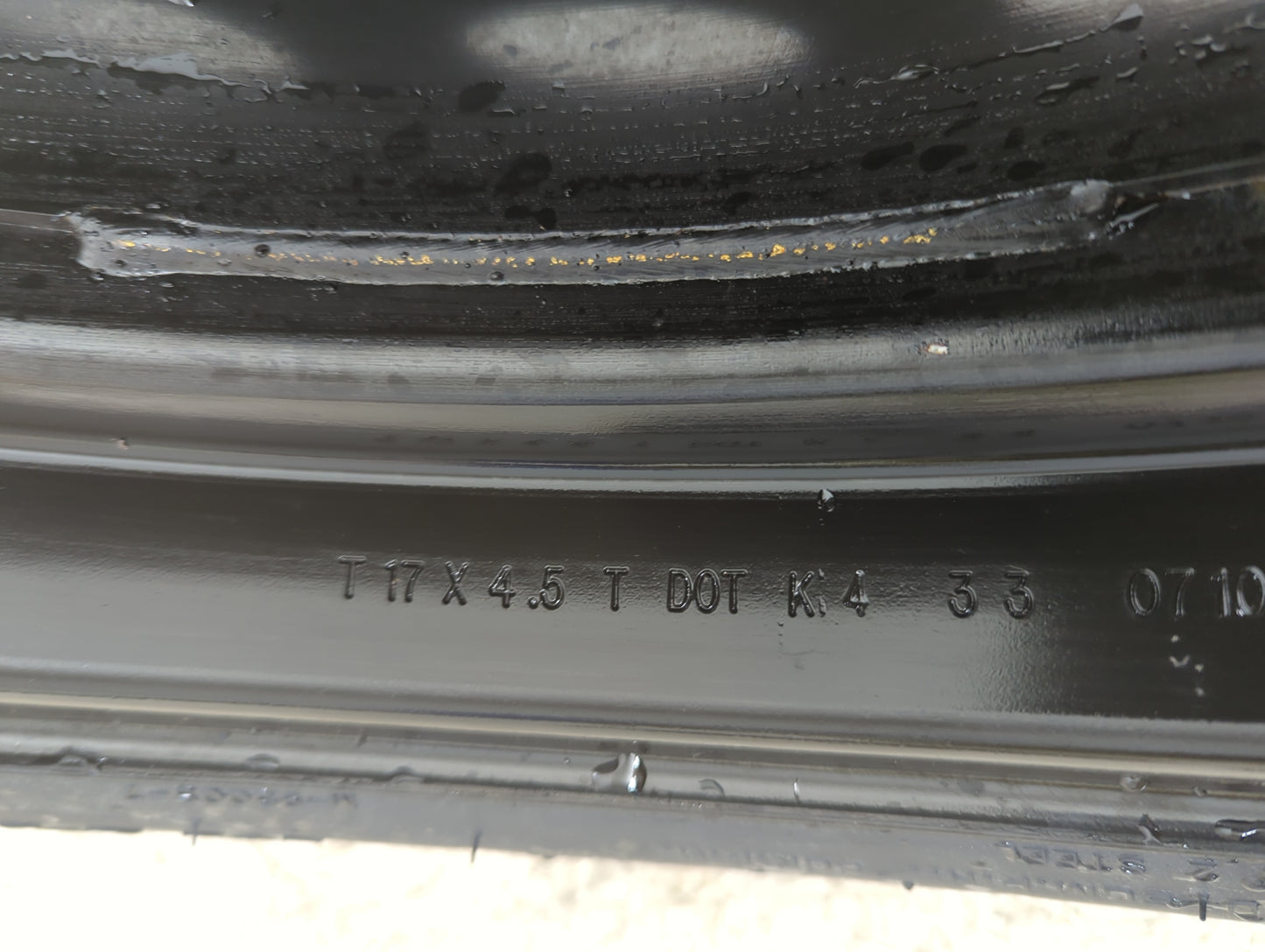 2013-2019 Ford Escape Spare Donut Tire Wheel Rim Oem 1148984 - Oemusedautoparts1.com