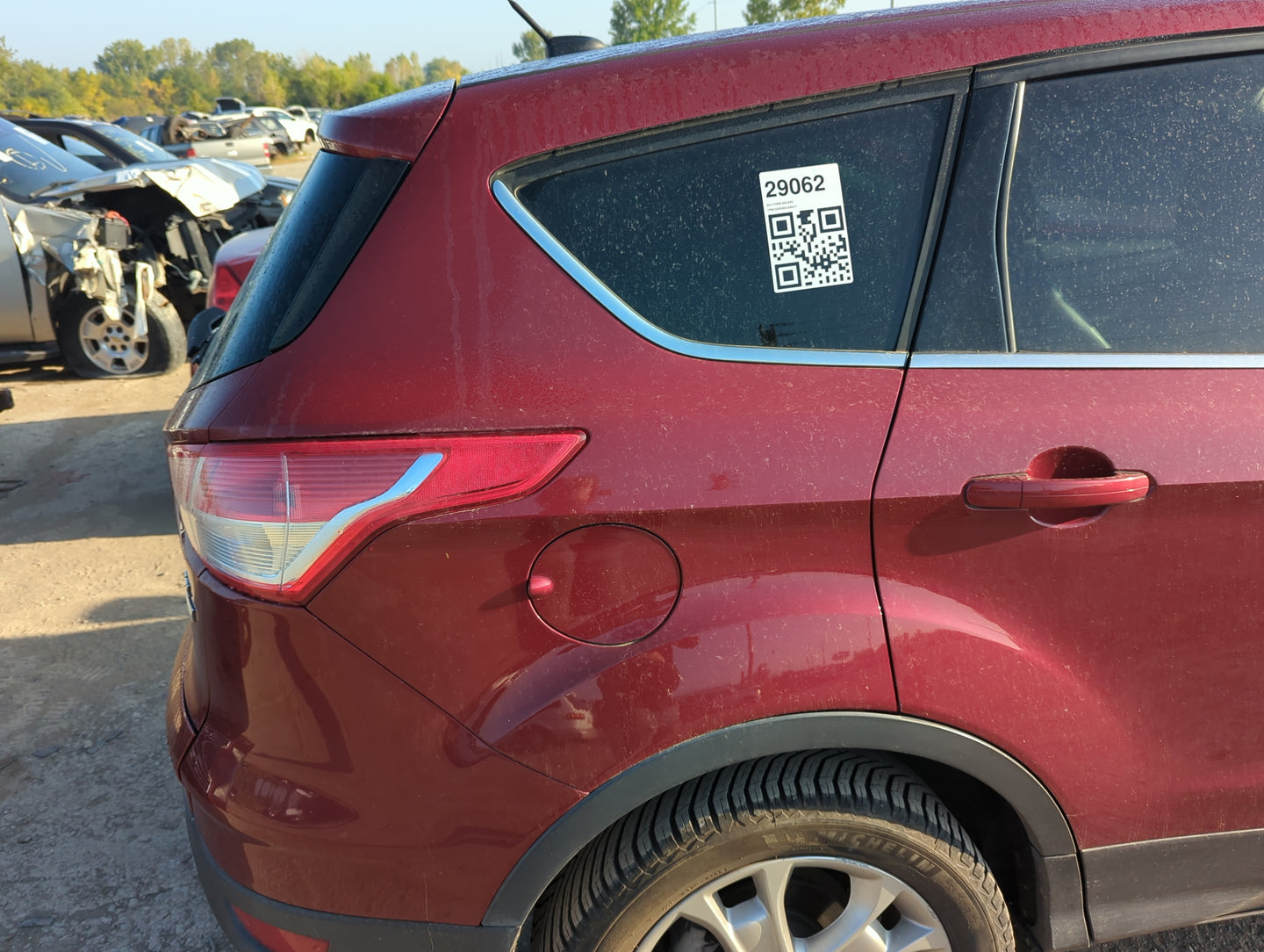 2013-2019 Ford Escape Passenger Rear Quarter Panel Oem - Oemusedautoparts1.com
