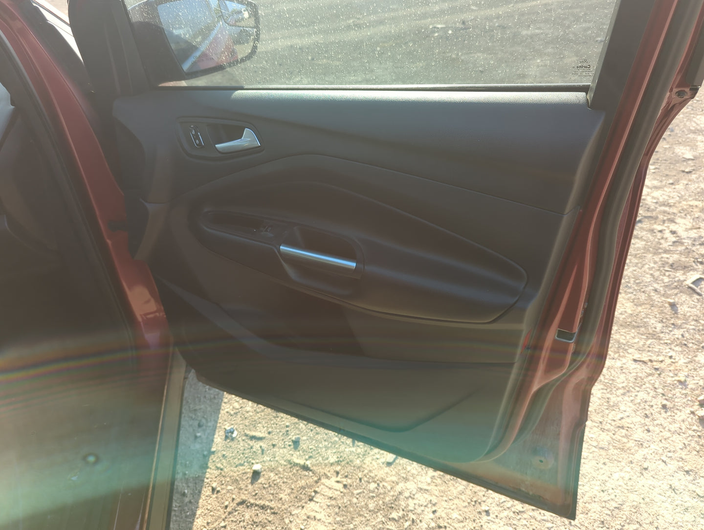 2013 Ford Escape Front Right Passenger Interior Door Panel Trim - Oemusedautoparts1.com