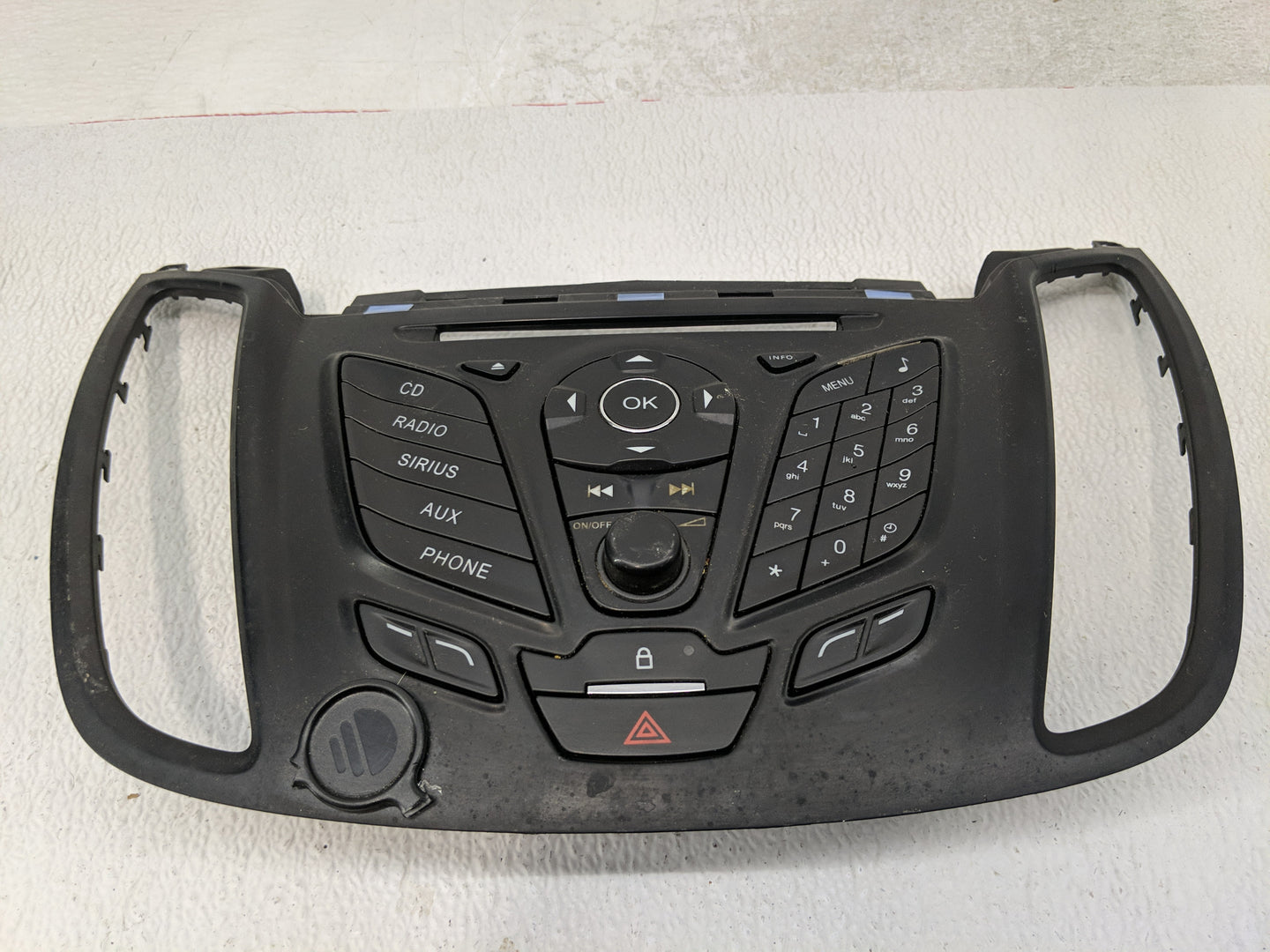2013 Ford Escape Radio AM FM Cd Player Receiver Replacement P/N:CJ5T-19C107-BG Fits OEM Used Auto Parts - Oemusedautoparts1.