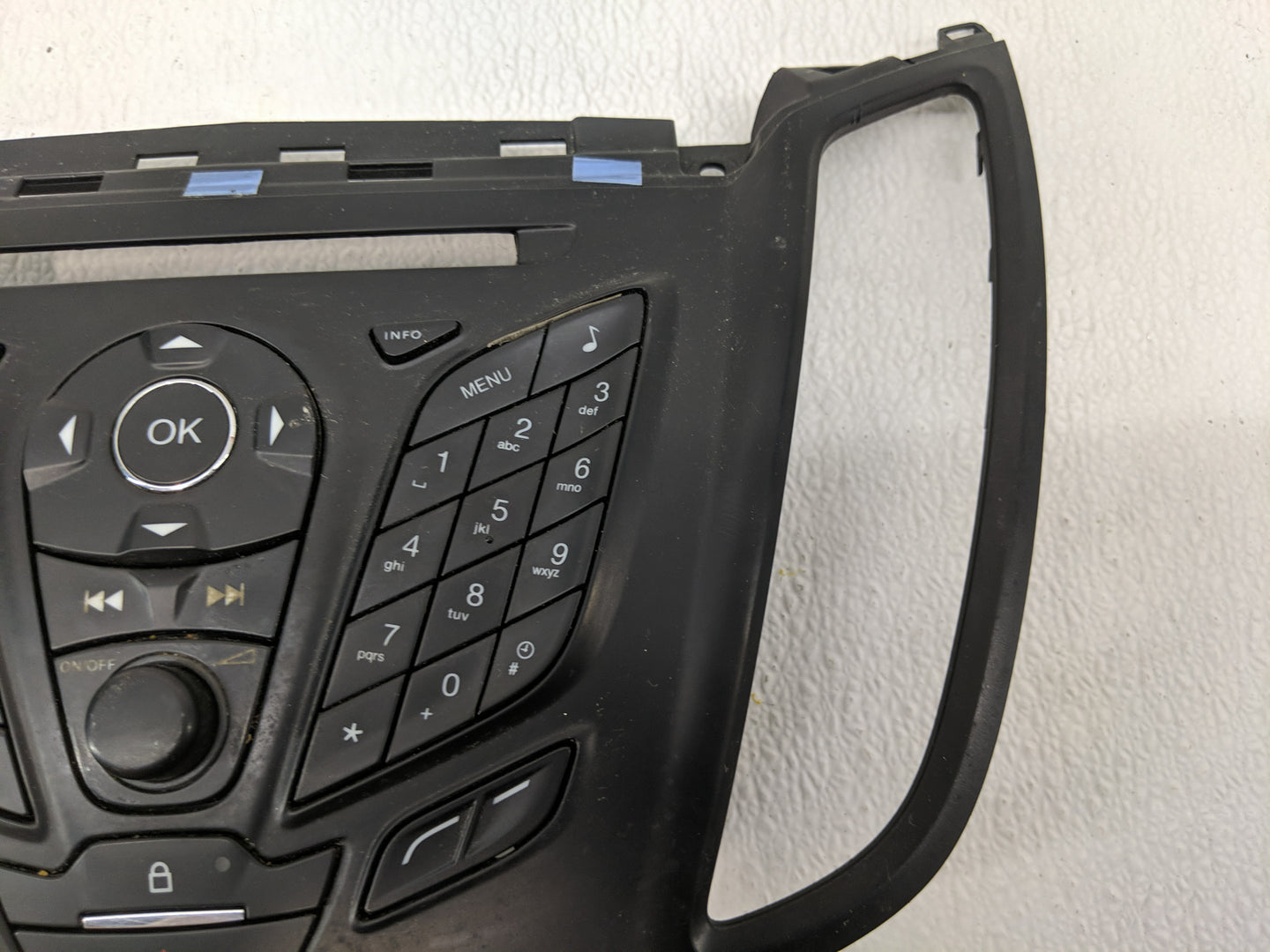 2013 Ford Escape Radio AM FM Cd Player Receiver Replacement P/N:CJ5T-19C107-BG Fits OEM Used Auto Parts - Oemusedautoparts1.