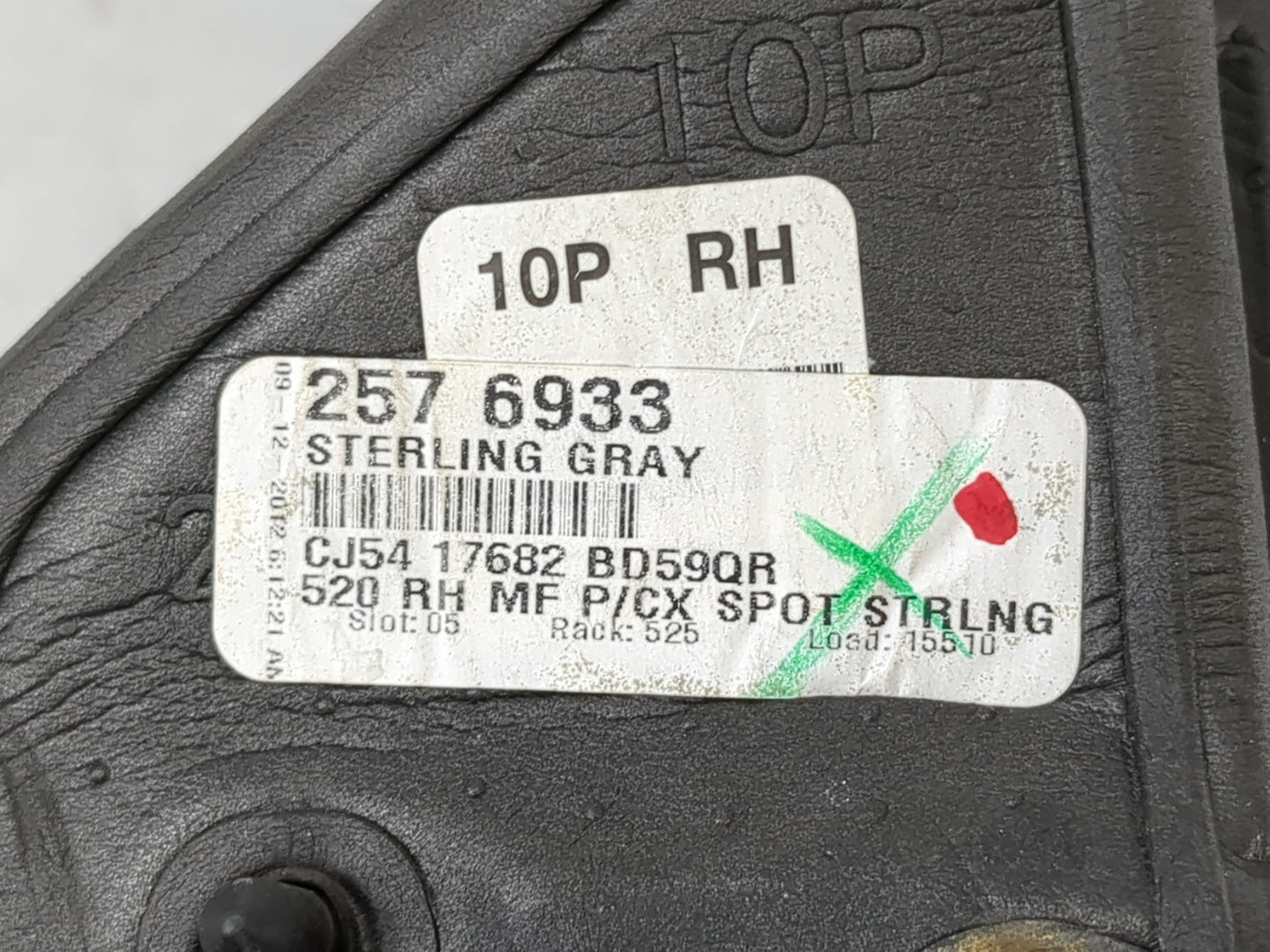 2013-2016 Ford Escape Passenger Side View Mirror - Right Door Mirror OEM Used - Oemusedautoparts1.com