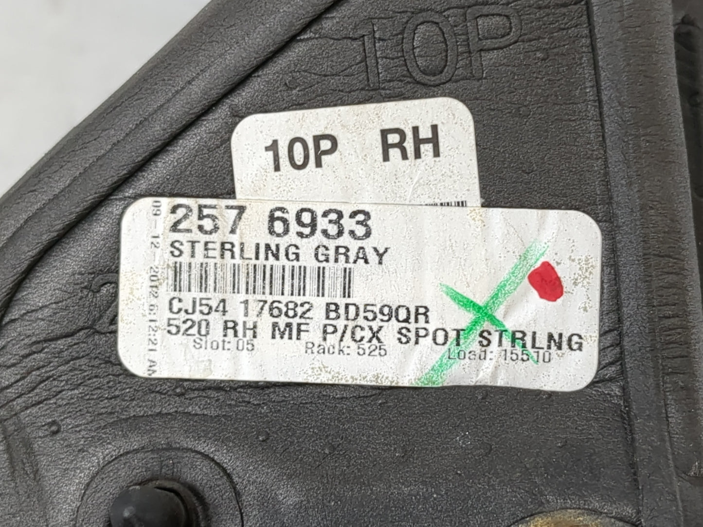 2013-2016 Ford Escape Passenger Side View Mirror - Right Door Mirror OEM Used - Oemusedautoparts1.com