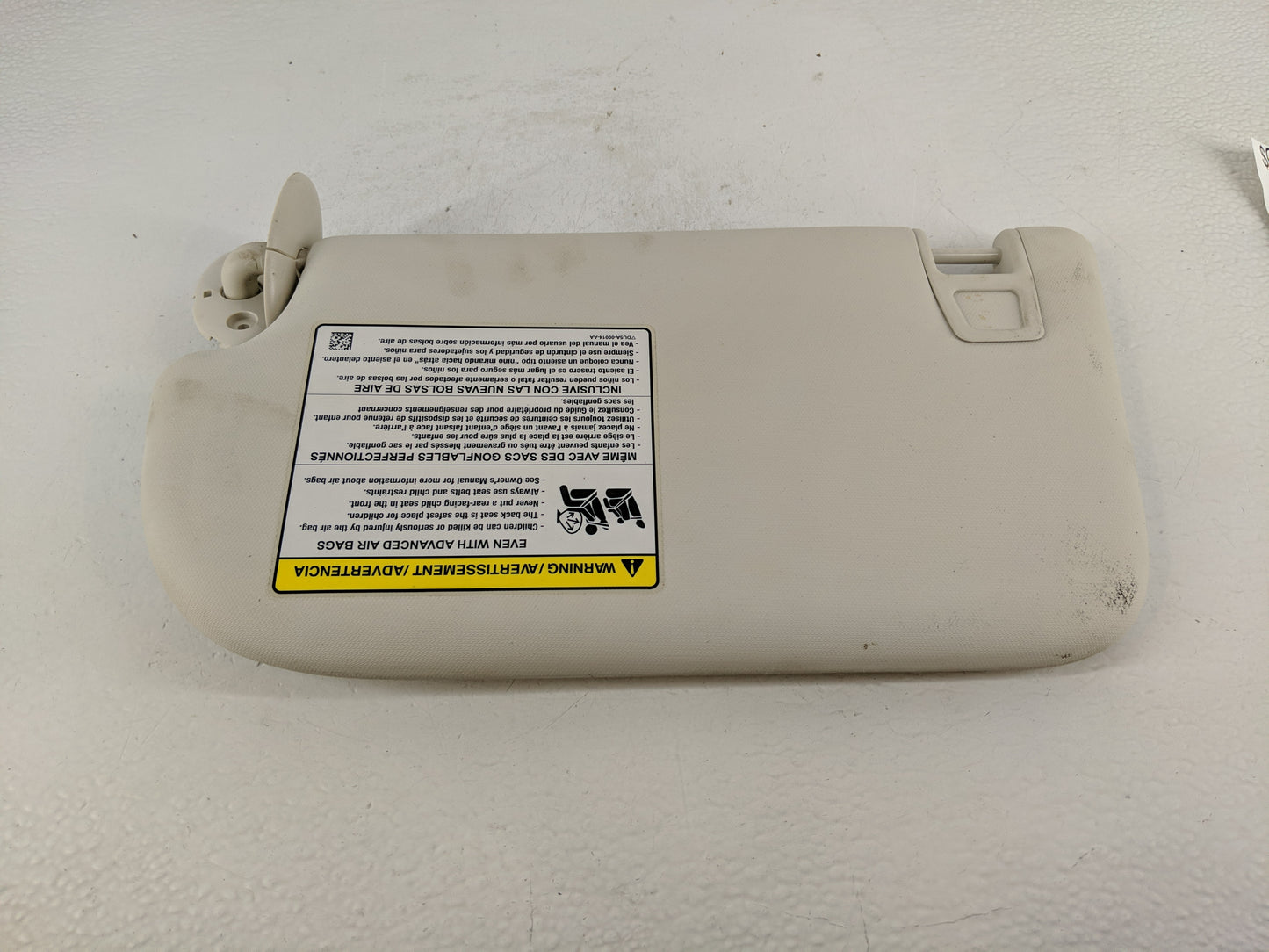 2013-2019 Ford Escape Sun Visor Shade Replacement Passenger Right Mirror Fits Fits 2013 2014 2015 2016 2017 2018 2019 OEM Us
