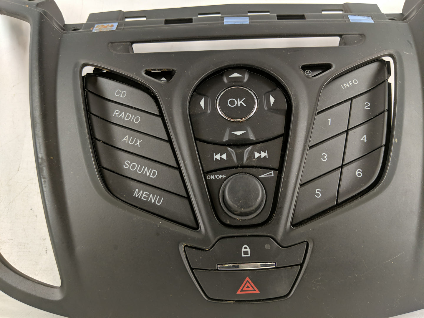 2013 Ford Escape Radio AM FM Cd Player Receiver Replacement P/N:CJ5T 18K811 AC Fits OEM Used Auto Parts - Oemusedautoparts1.