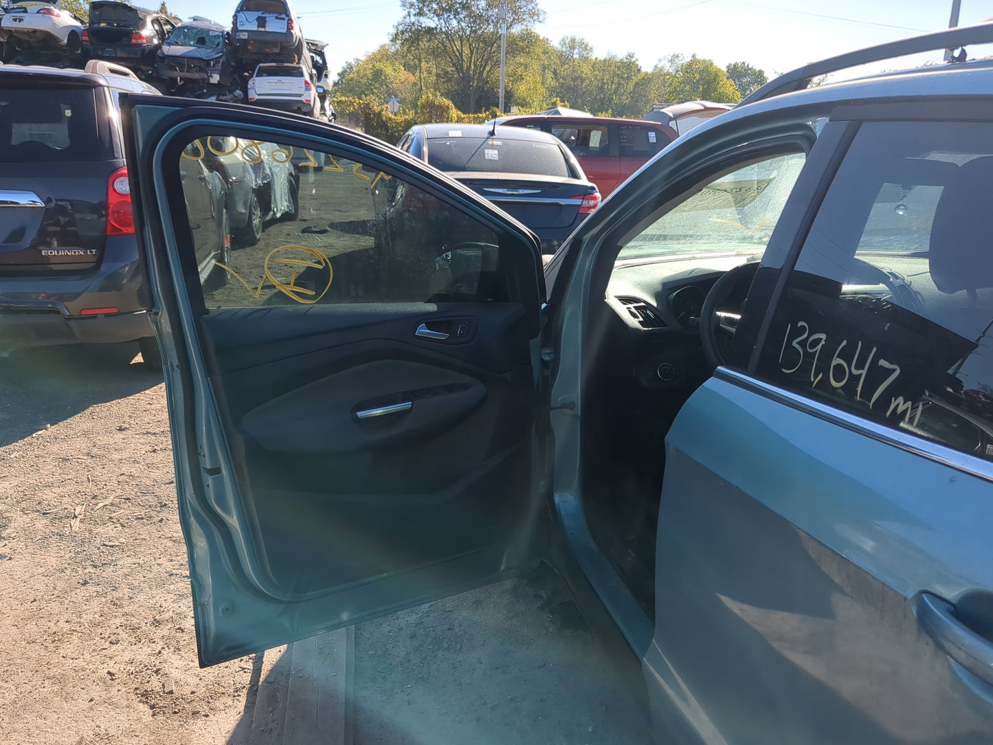 2013-2019 Ford Escape Driver Front Door Oem - Oemusedautoparts1.com