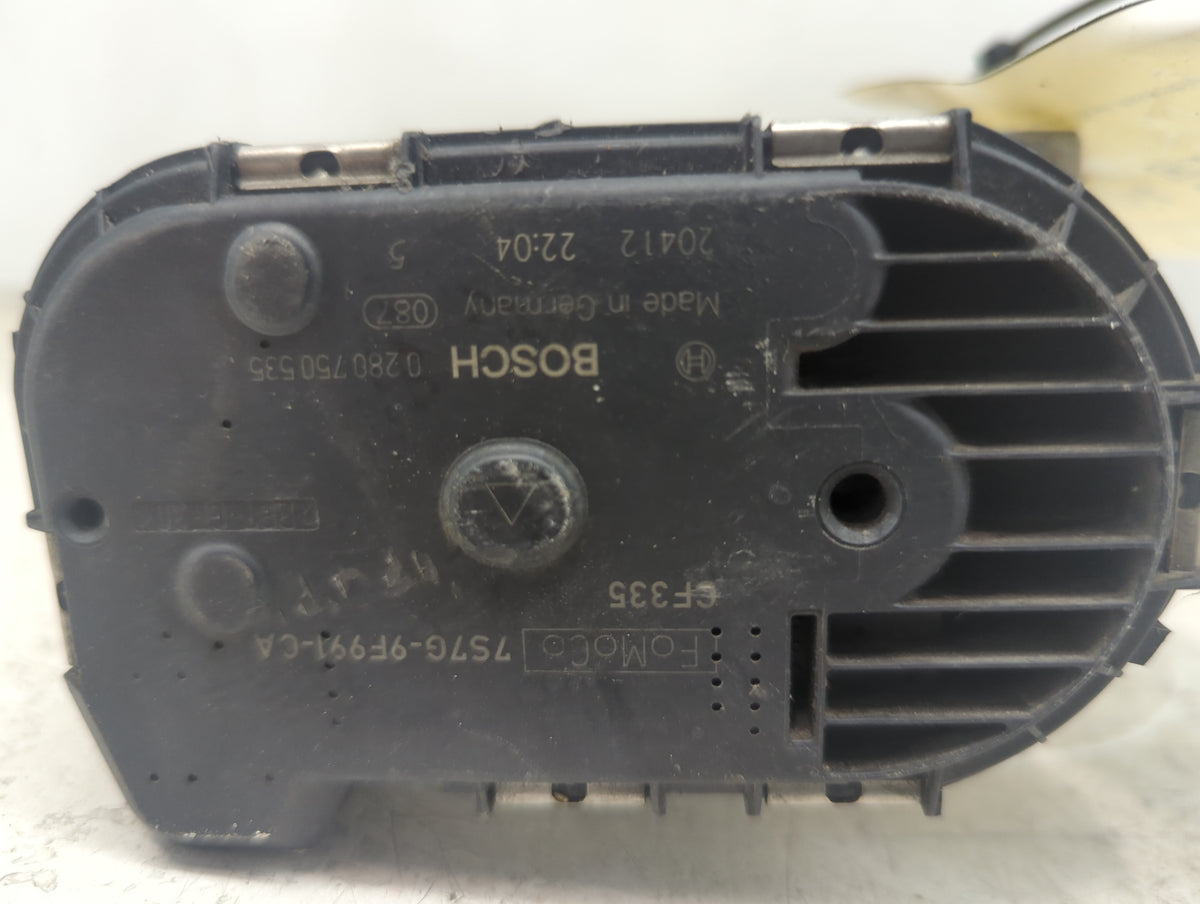2013-2016 Ford Escape Throttle Body P/N:7S7G-9F991-CA 0280750535 Fits Fits 2013 2014 2015 2016 2017 2018 2019 OEM Used Auto 