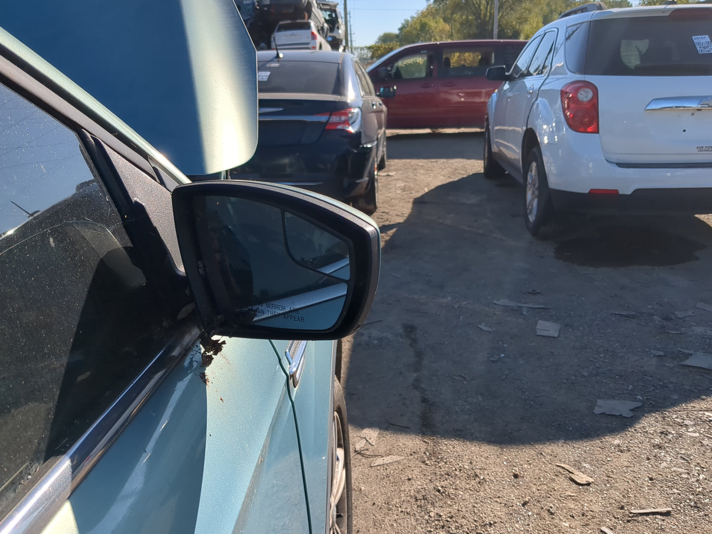 2013-2016 Ford Escape Passenger Side View Mirror - Right Door Mirror OEM Used - Oemusedautoparts1.com