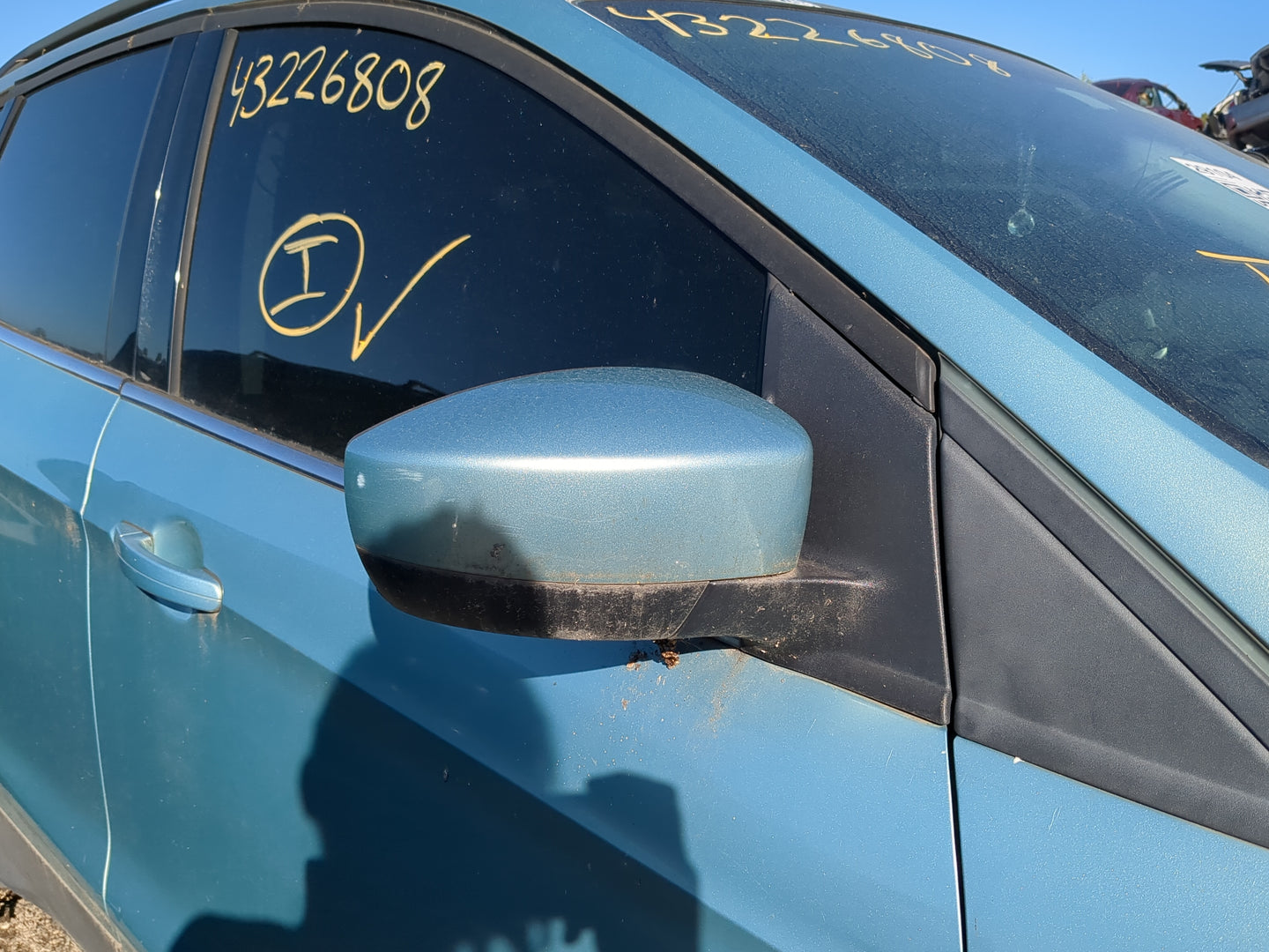 2013-2016 Ford Escape Passenger Side View Mirror - Right Door Mirror OEM Used - Oemusedautoparts1.com