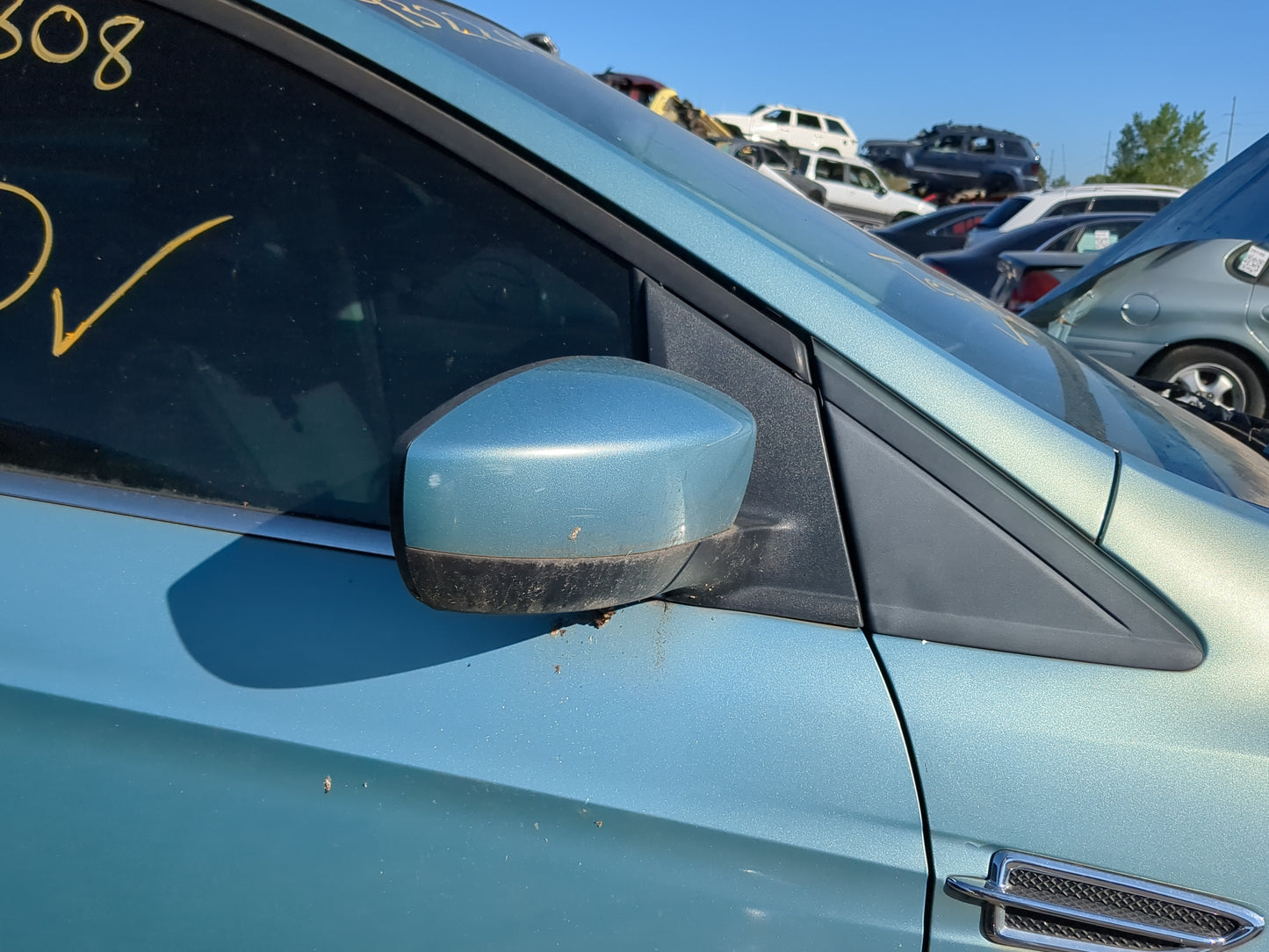 2013-2016 Ford Escape Passenger Side View Mirror - Right Door Mirror OEM Used - Oemusedautoparts1.com