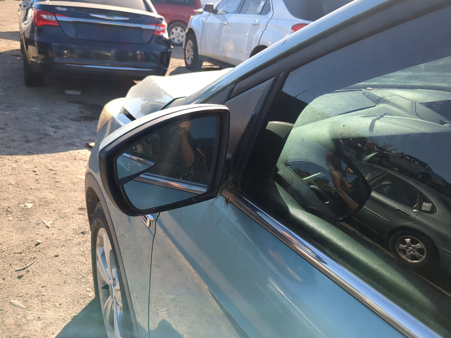 2013-2016 Ford Escape Driver Side View Mirror - Left Door Mirror OEM Used - Oemusedautoparts1.com