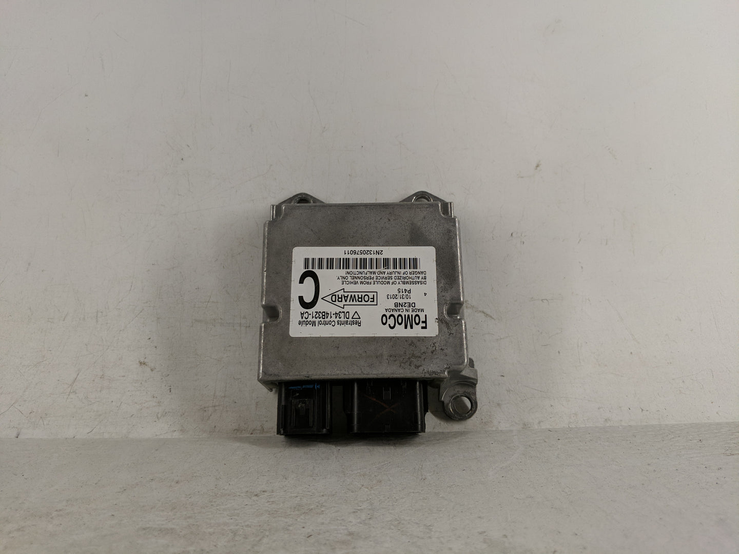 2013-2014 Ford Escape Safety Restraint Srs Airbag Control Module 1186664 - Oemusedautoparts1.com