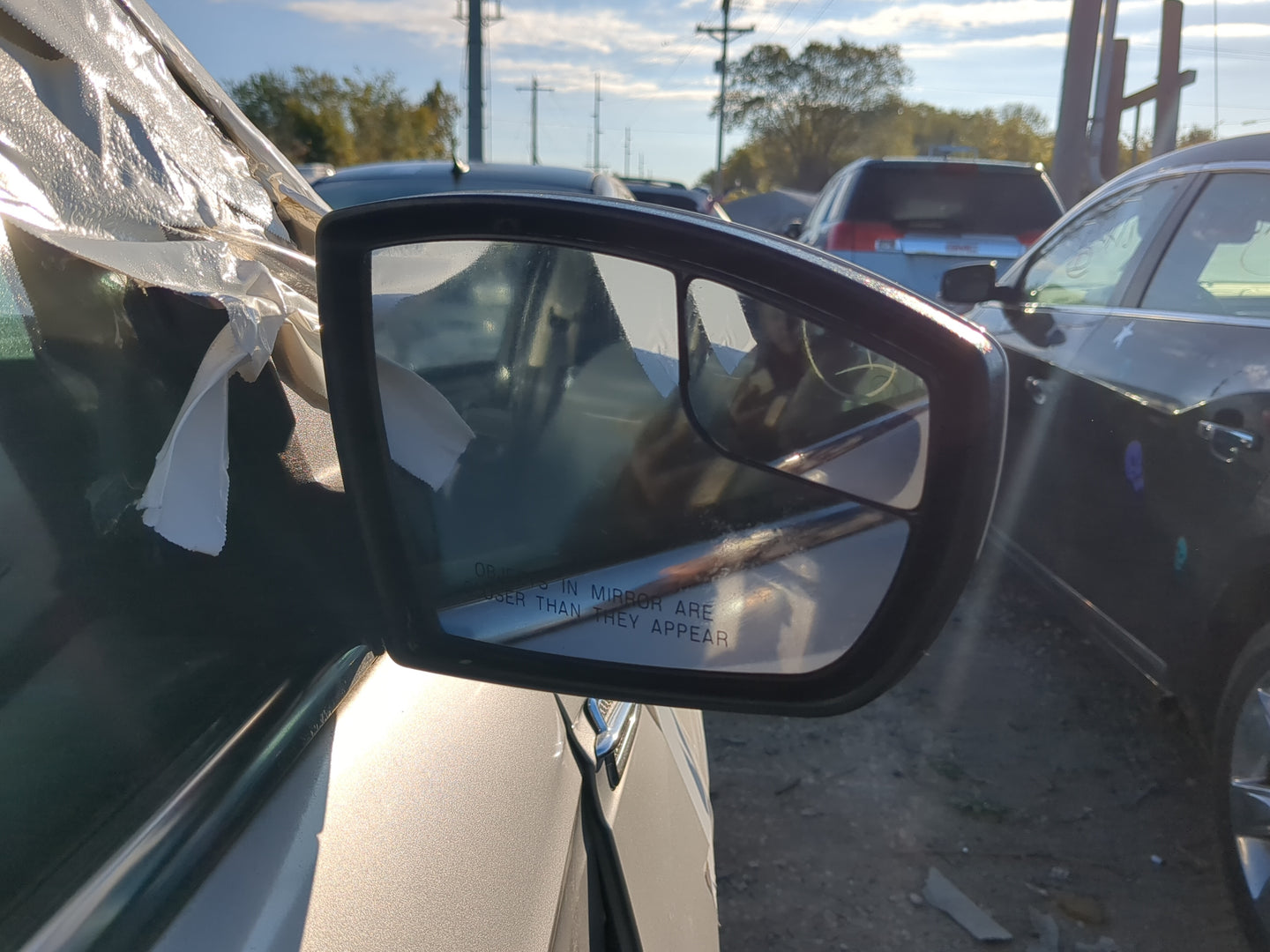 2013-2016 Ford Escape Passenger Side View Mirror - Right Door Mirror OEM Used - Oemusedautoparts1.com