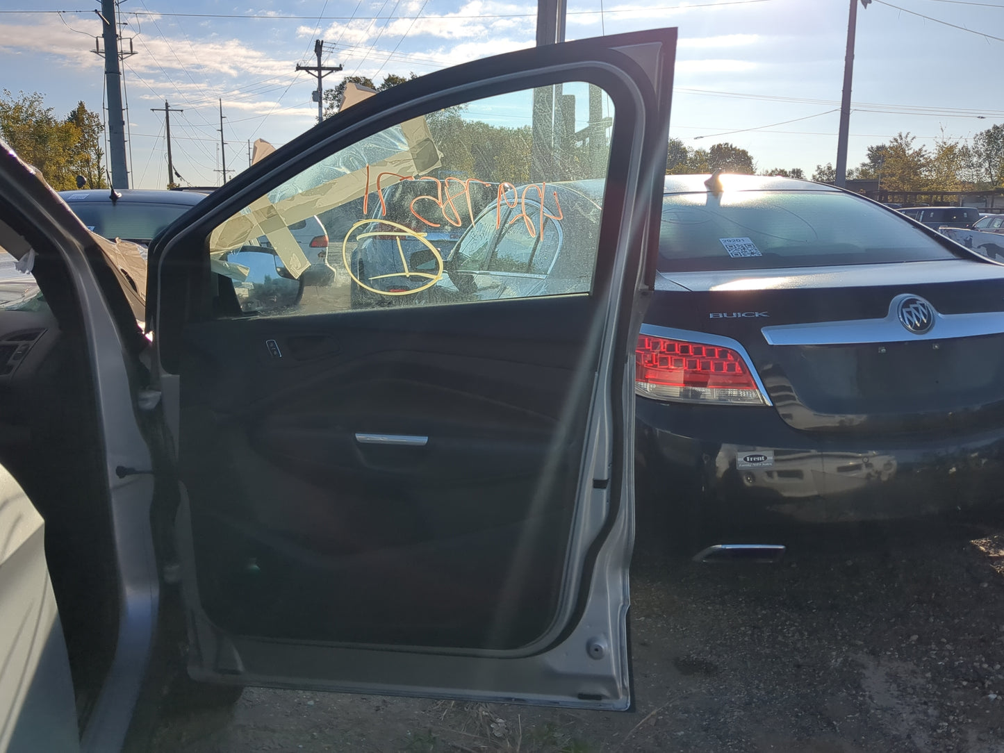2013-2019 Ford Escape Passenger Front Door Oem 1191662 - Oemusedautoparts1.com