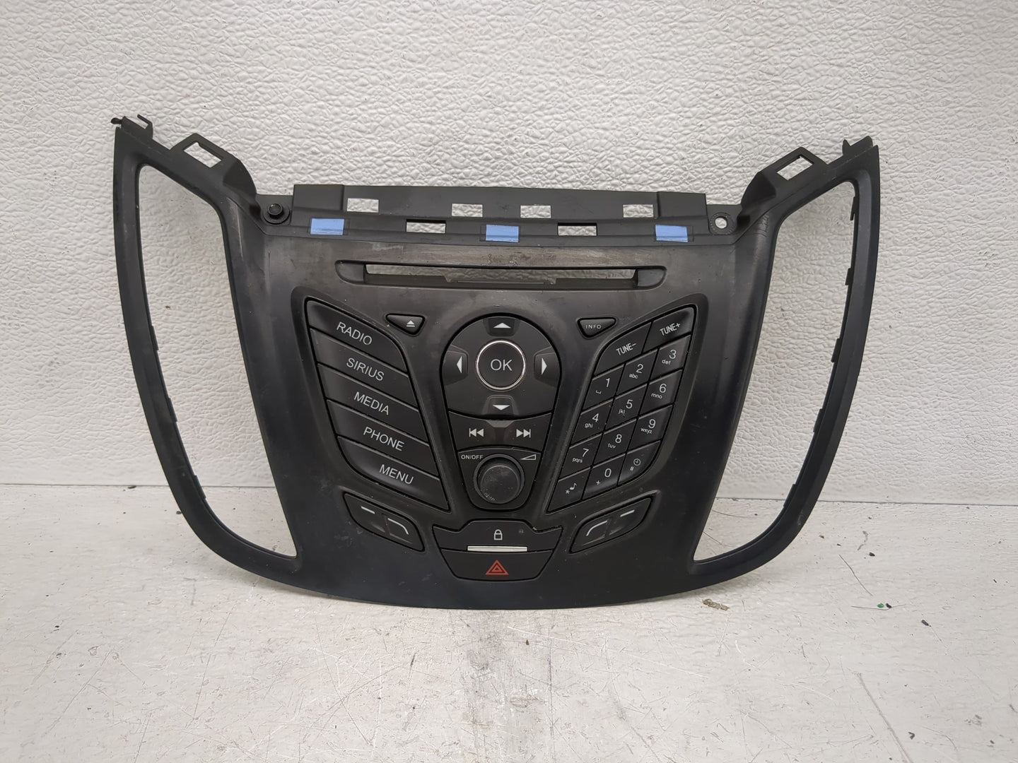 2013-2016 Ford Escape Radio AM FM Cd Player Receiver Replacement P/N:DJ5T 18K811 BA Fits Fits 2013 2014 2015 2016 OEM Used A