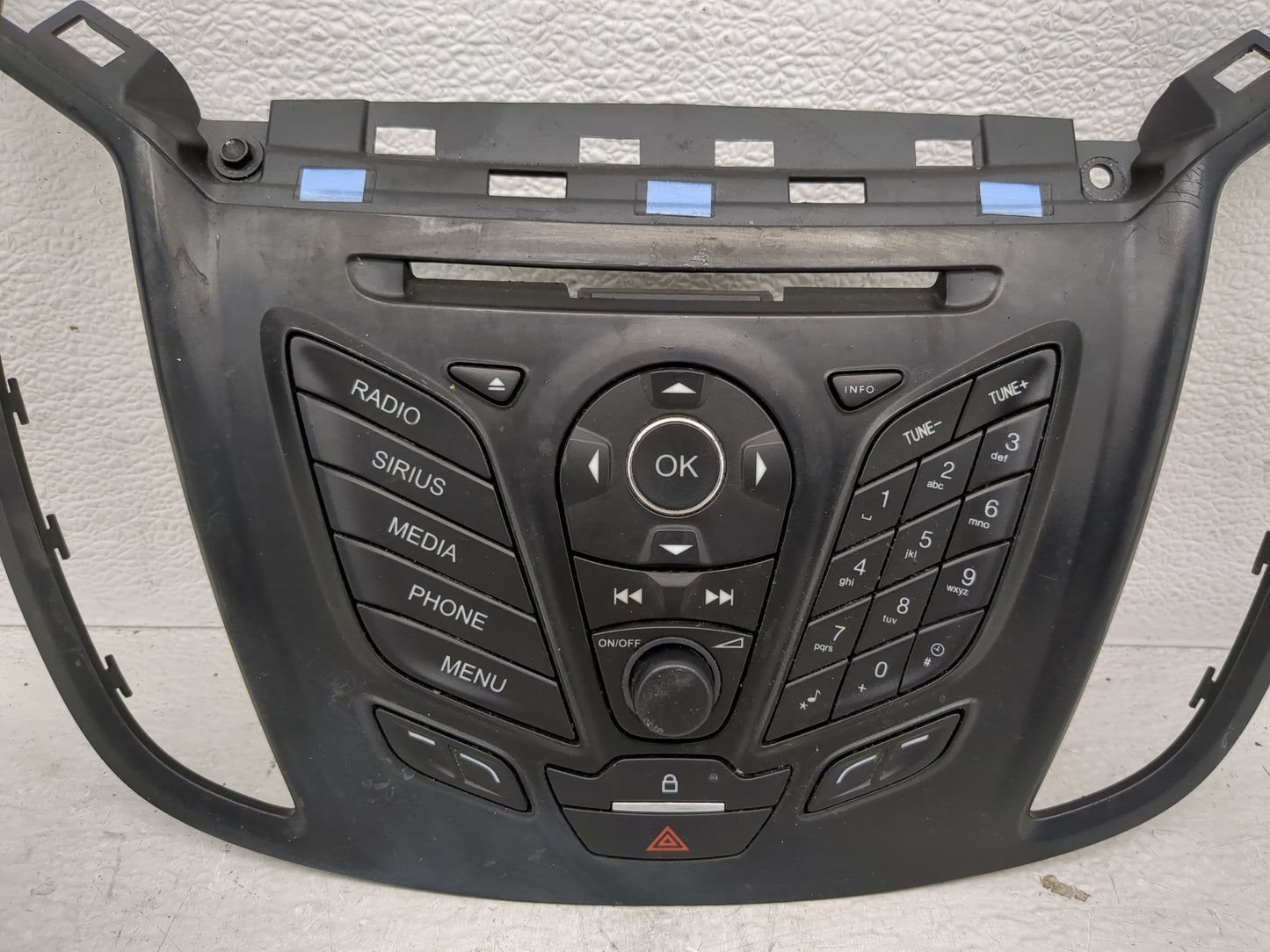 2013-2016 Ford Escape Radio AM FM Cd Player Receiver Replacement P/N:DJ5T 18K811 BA Fits Fits 2013 2014 2015 2016 OEM Used A