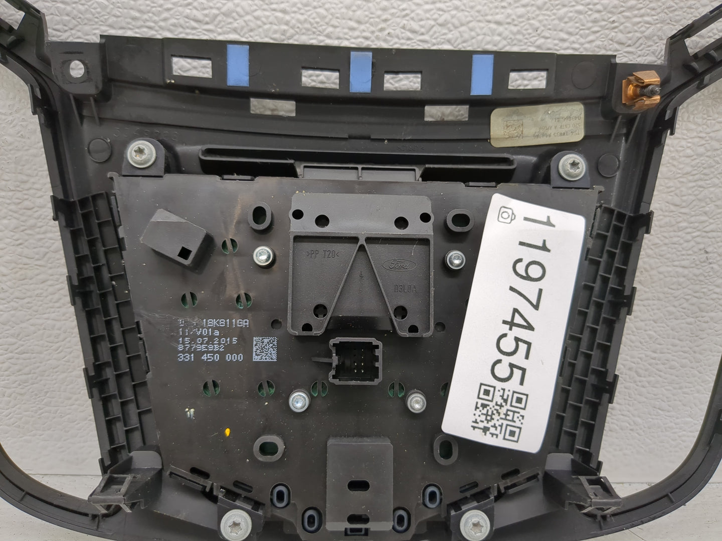 2013-2016 Ford Escape Radio AM FM Cd Player Receiver Replacement P/N:DJ5T 18K811 BA Fits Fits 2013 2014 2015 2016 OEM Used A