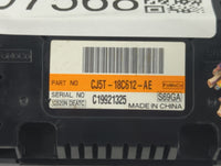 2013 Ford Escape Climate Control Module Temperature AC/Heater Replacement P/N:CJ5T-18C612-AE Fits OEM Used Auto Parts - Oemu