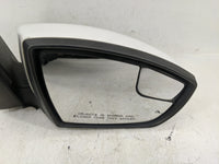 2013-2016 Ford Escape Passenger Right Side View Manual Door Mirror White - Oemusedautoparts1.com