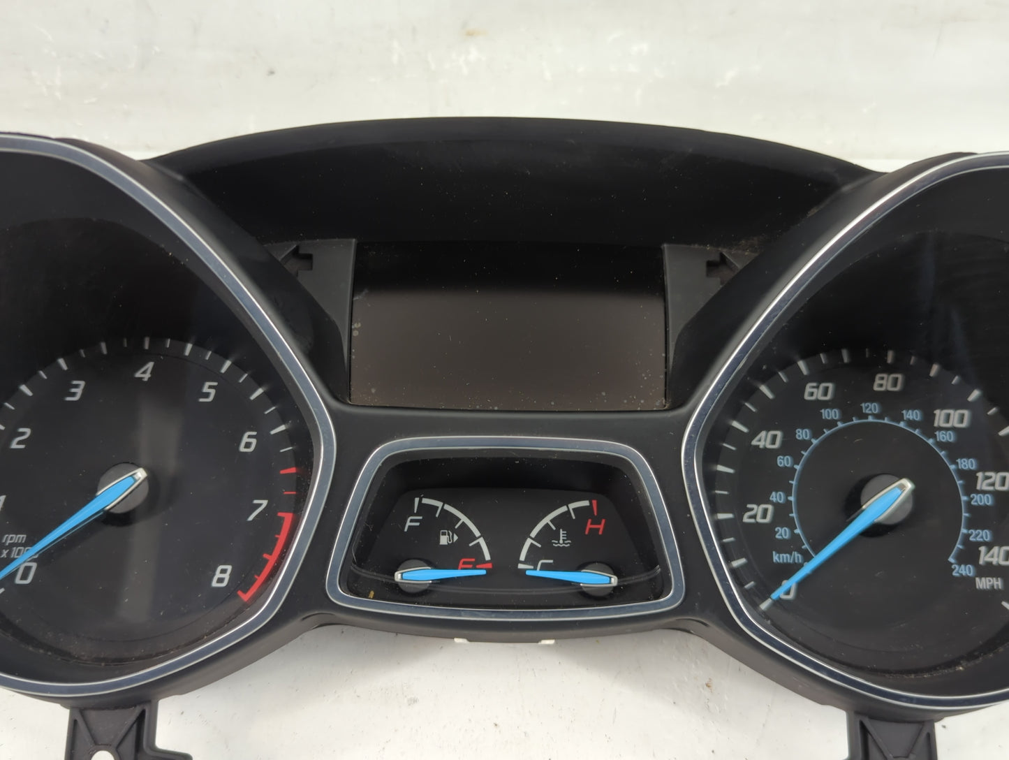 2013 Ford Escape Instrument Cluster Speedometer Gauges P/N:5DTD89710A Fits OEM Used Auto Parts - Oemusedautoparts1.com