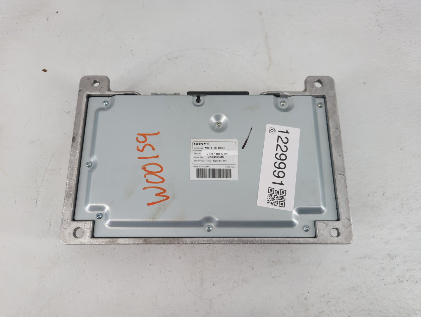 2013-2014 Ford Escape Radio AM FM Cd Player Receiver Replacement P/N:CT4T-18B849-AA Fits OEM Used Auto Parts - Oemusedautopa