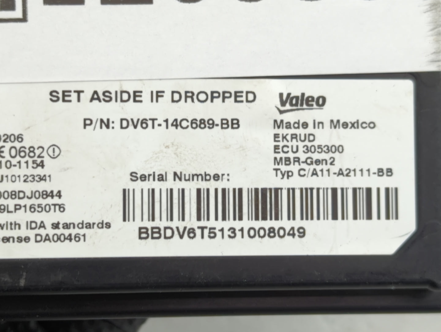 2013 Ford Escape Chassis Control Module Ccm Bcm Body Control - Oemusedautoparts1.com