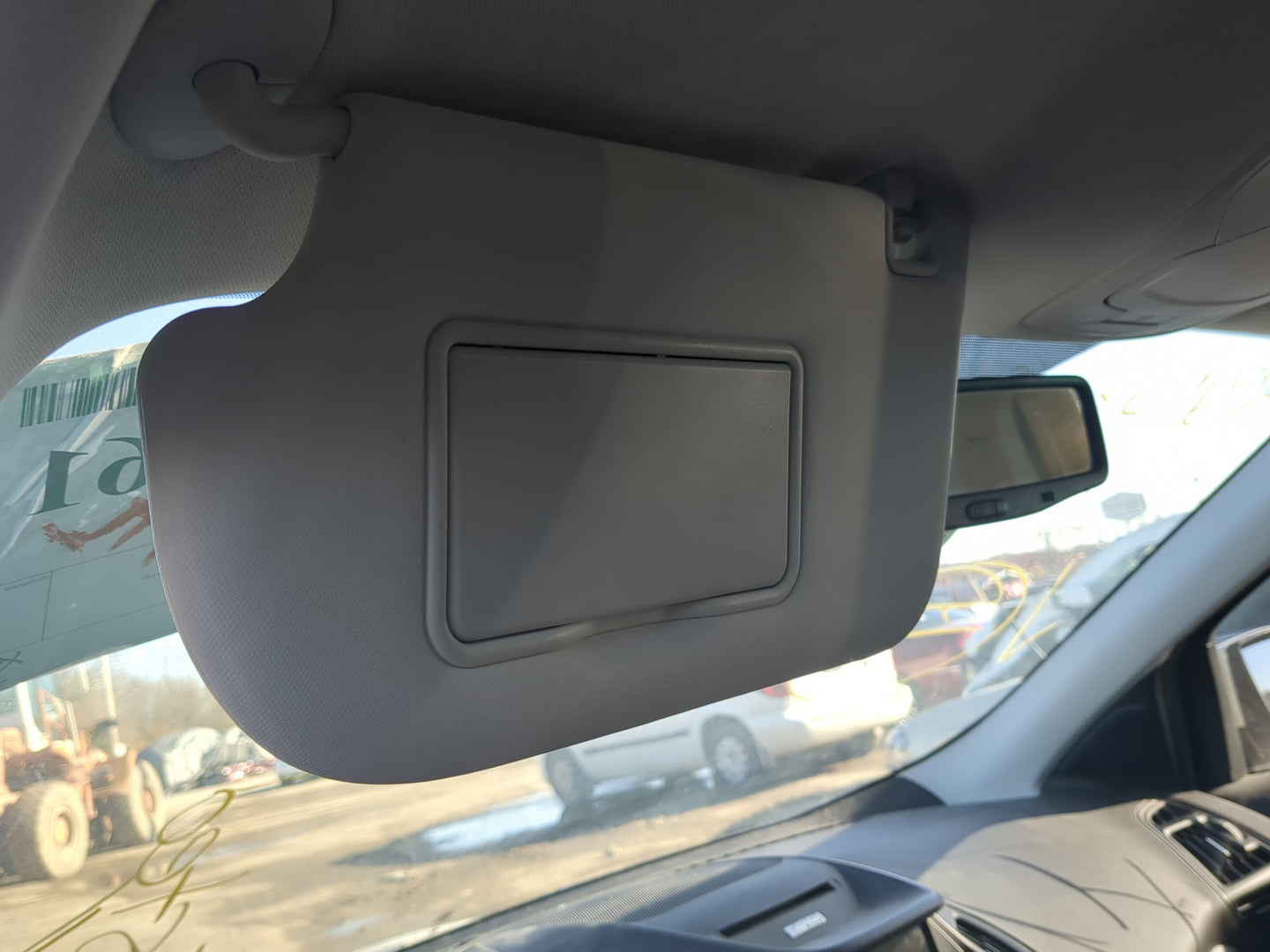 2013-2019 Ford Escape Sun Visor Shade Replacement Driver Left Mirror Fits Fits 2013 2014 2015 2016 2017 2018 2019 OEM Used A