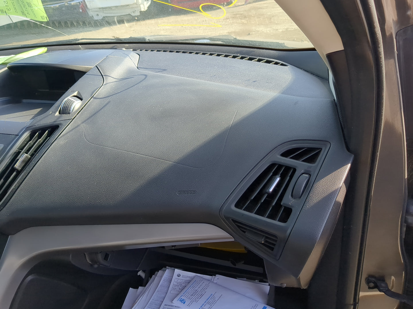 2013-2014 Ford Escape Air Bag Passenger Right Dashboard OEM Fits Fits 2013 2014 2015 OEM Used Auto Parts - Oemusedautoparts1