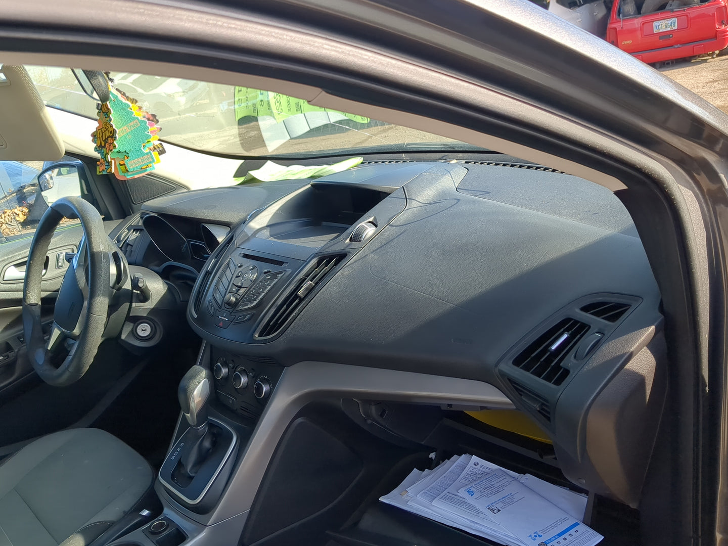 2013-2014 Ford Escape Air Bag Passenger Right Dashboard OEM Fits Fits 2013 2014 2015 OEM Used Auto Parts - Oemusedautoparts1