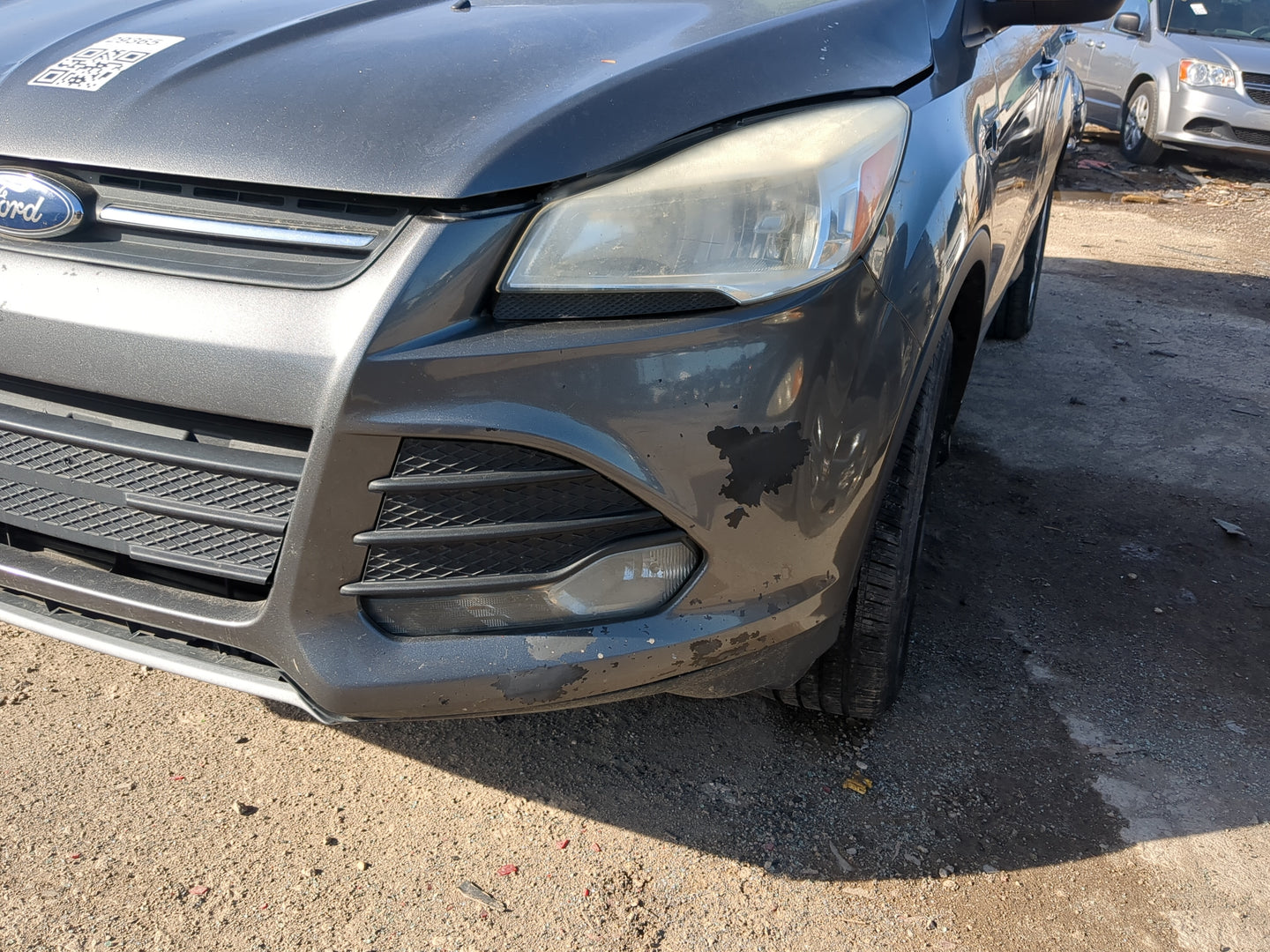 2013-2016 Ford Escape Front Bumper - Oem 1235340 - Oemusedautoparts1.com