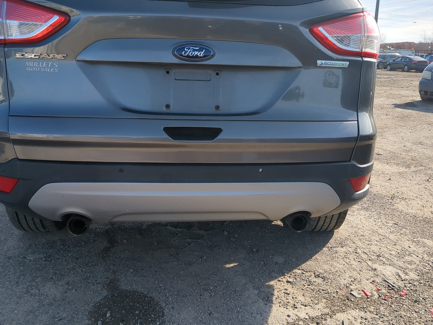 2013-2016 Ford Escape Rear Bumper Assembly Oem - Oemusedautoparts1.com