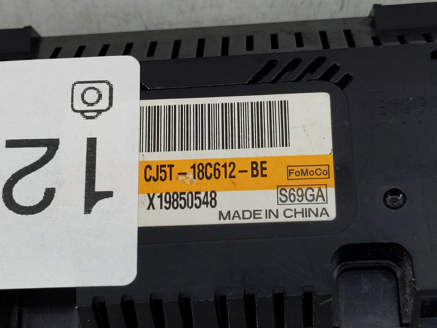 2013-2016 Ford Escape Climate Control Module Temperature AC/Heater Replacement P/N:CJ5T-18C612-BE Fits Fits 2013 2014 2015 2