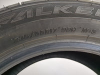 Used Tire 235/55R17 FALKEN SINCERA ST80 A/S 99H - Tread Depth 10/32 - Oemusedautoparts1.com