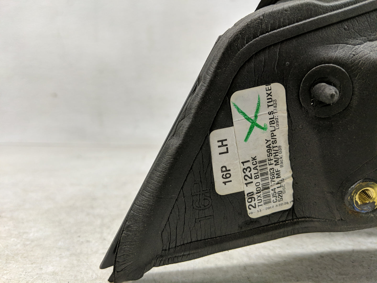 2013-2016 Ford Escape Side Mirror Replacement Driver Left View Door Mirror P/N:CJ54 17683 Fits Fits 2013 2014 2015 2016 OEM 