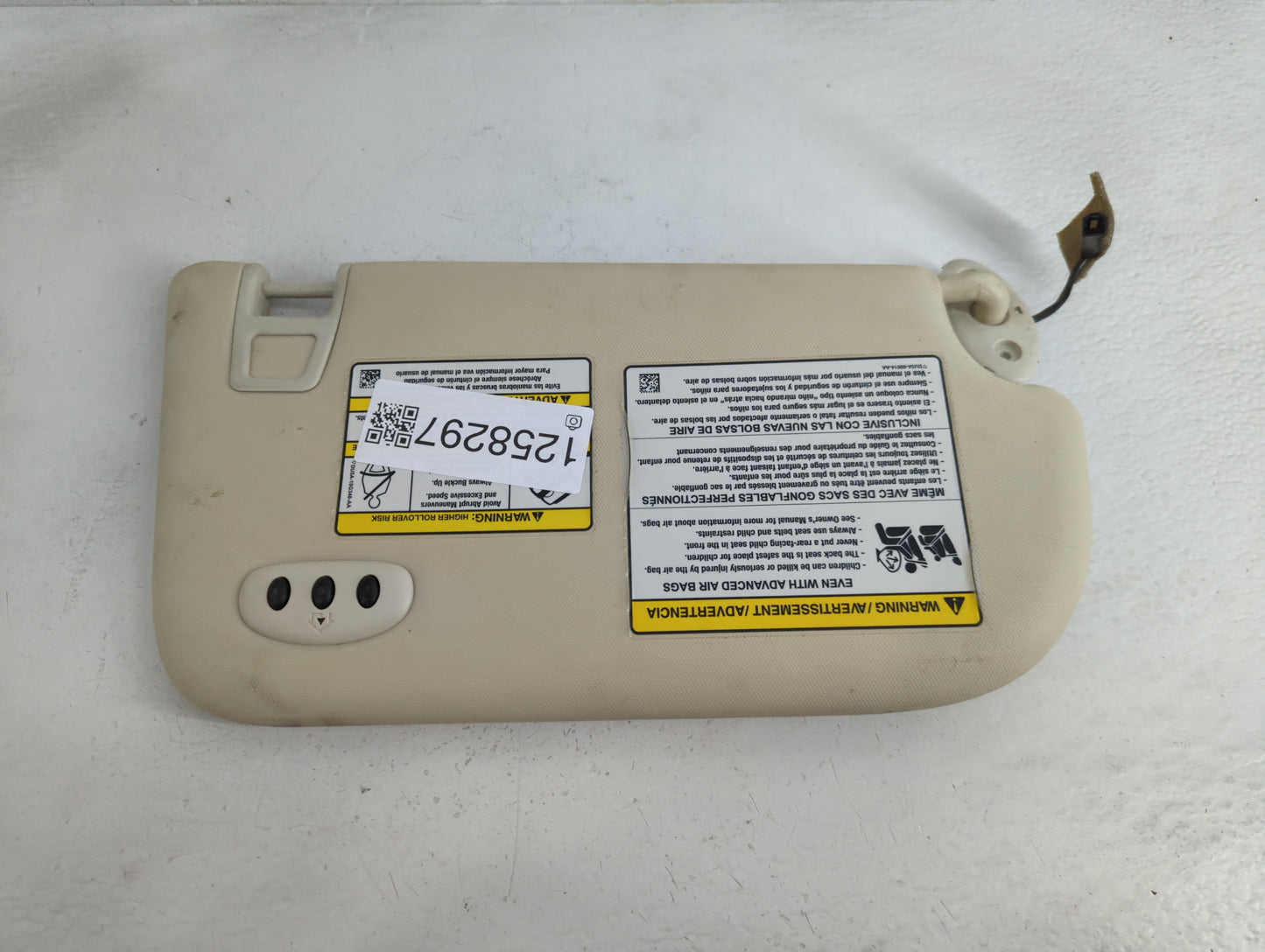 2013-2019 Ford Escape Sun Visor Shade Replacement Driver Left Mirror Fits Fits 2013 2014 2015 2016 2017 2018 2019 OEM Used A
