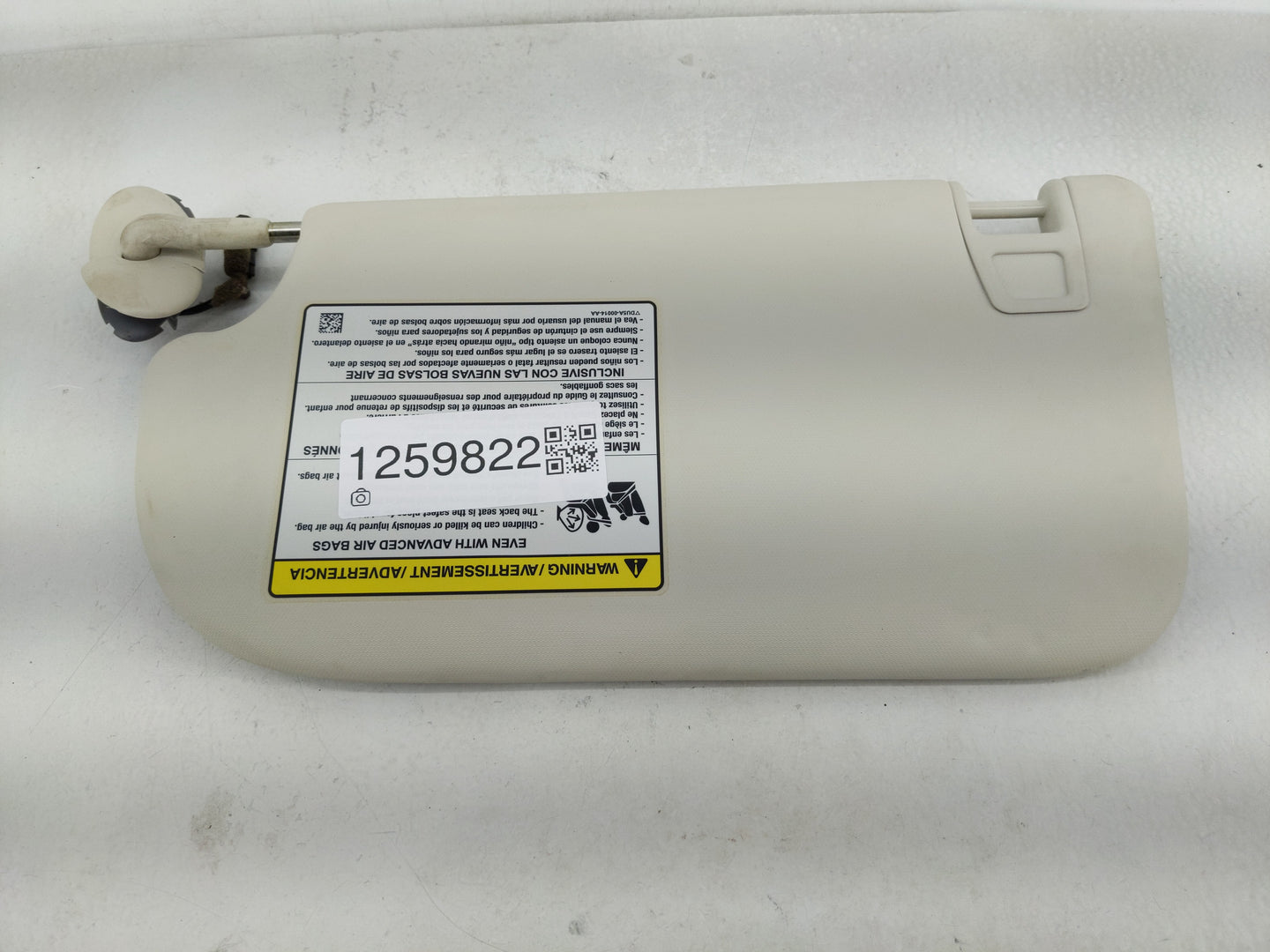 2013-2019 Ford Escape Sun Visor Shade Replacement Passenger Right Mirror Fits Fits 2013 2014 2015 2016 2017 2018 2019 OEM Us