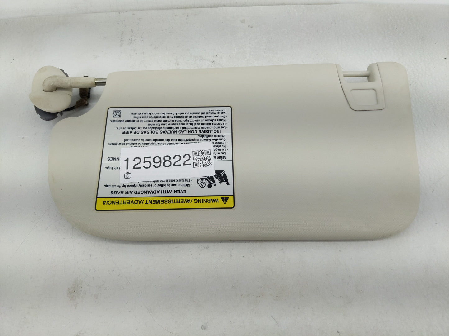 2013-2019 Ford Escape Sun Visor Shade Replacement Passenger Right Mirror Fits Fits 2013 2014 2015 2016 2017 2018 2019 OEM Us