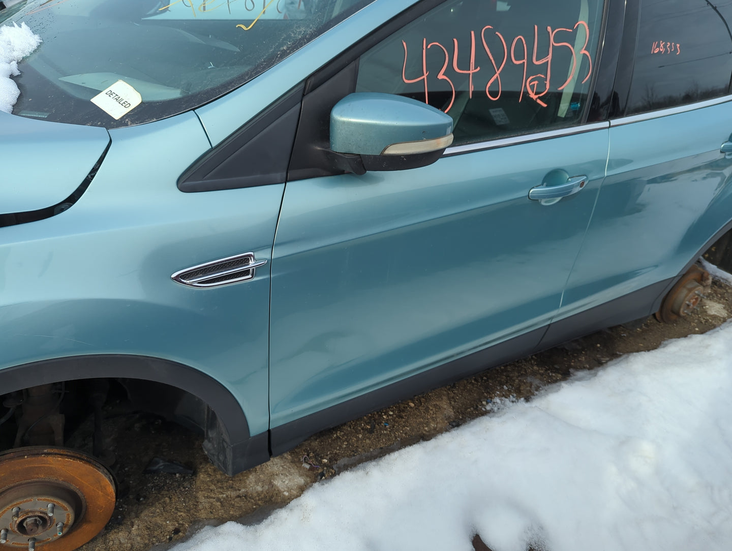 2013-2015 Ford Escape Driver Front Door Oem - Oemusedautoparts1.com