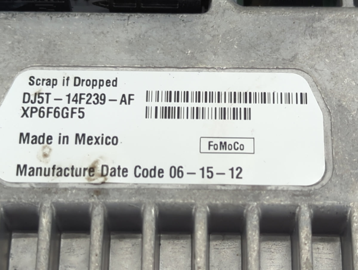 2013-2013 Ford Escape Information Radio Display Screen 1267612 - Oemusedautoparts1.com