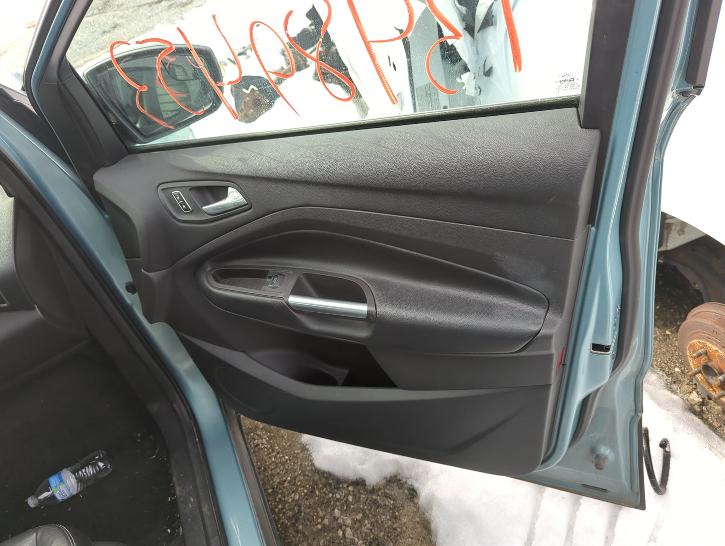 2013 Ford Escape Front Right Passenger Interior Door Panel Trim - Oemusedautoparts1.com