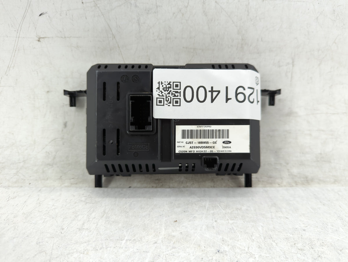 2013-2016 Ford Escape Information Radio Display Screen 1291400 - Oemusedautoparts1.com