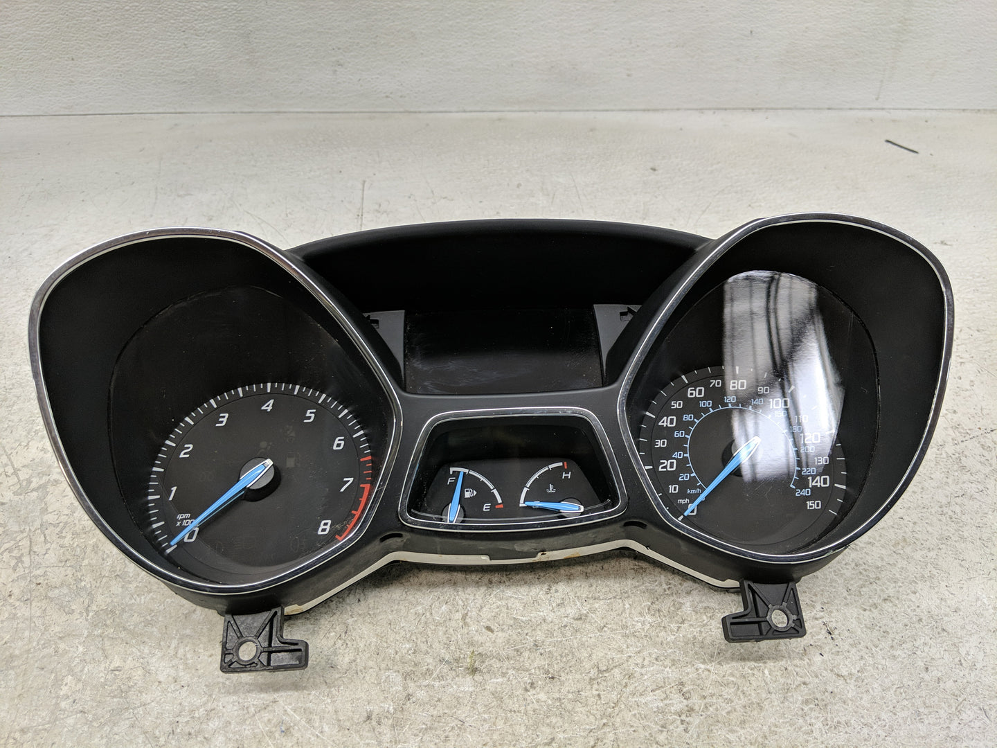2013 Ford Escape Instrument Cluster Speedometer Gauges P/N:CJ5T-10849-TF Fits OEM Used Auto Parts - Oemusedautoparts1.com