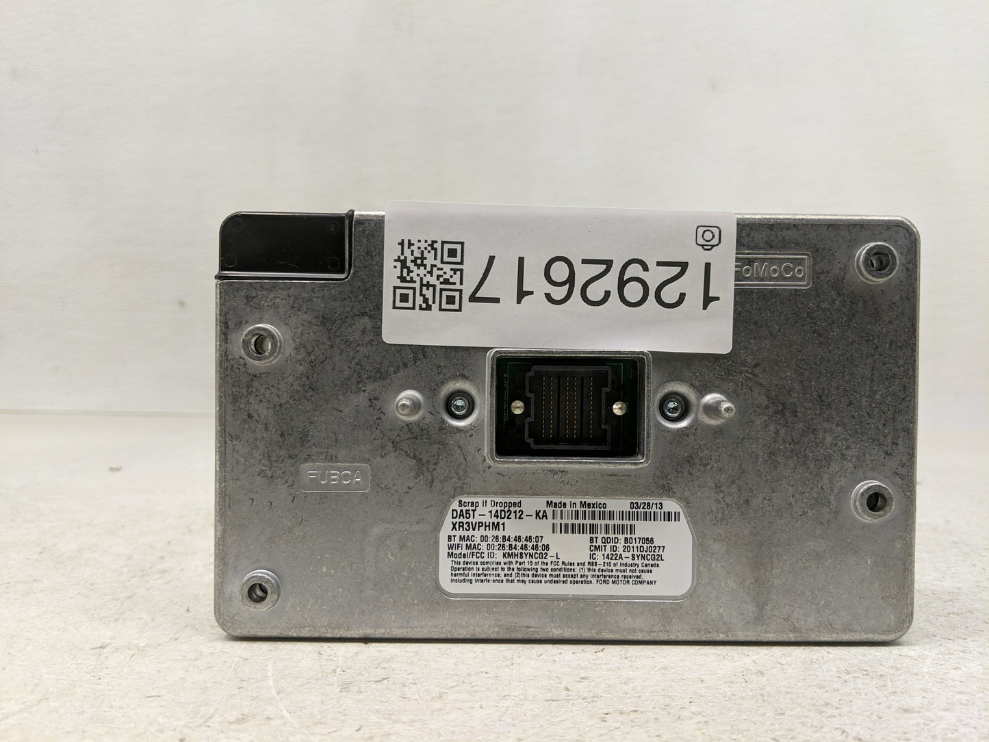 2013 Ford Escape PCM Engine Control Computer ECU ECM PCU OEM P/N:DJ5T-14F239-DA DA5T-14D212-KA Fits OEM Used Auto Parts - Oe