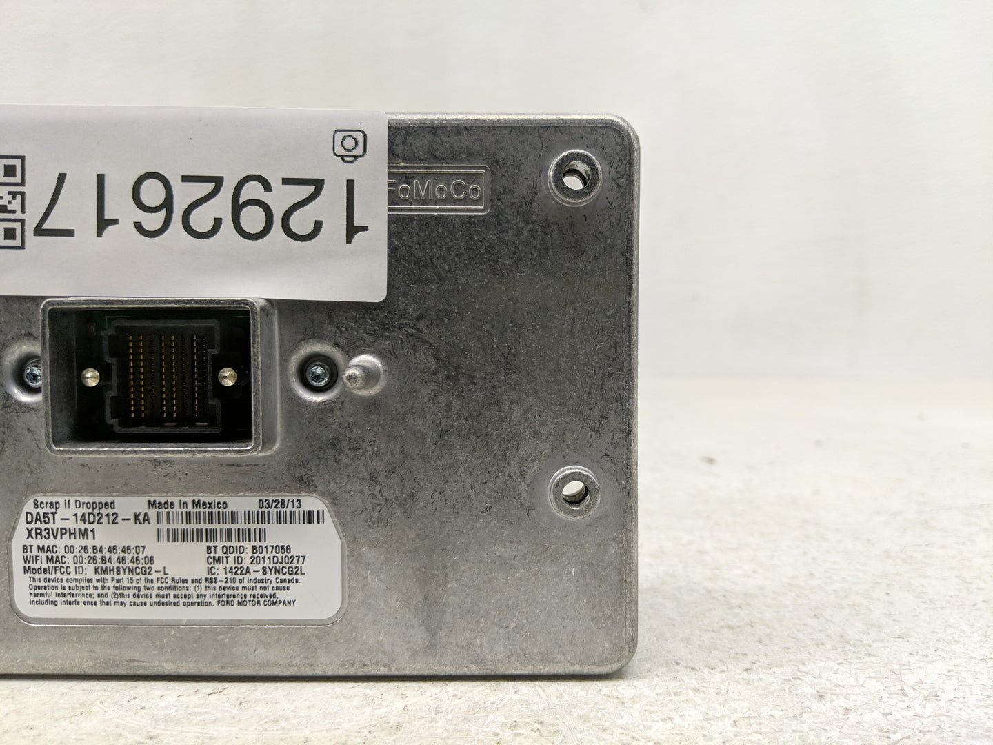 2013 Ford Escape PCM Engine Control Computer ECU ECM PCU OEM P/N:DJ5T-14F239-DA DA5T-14D212-KA Fits OEM Used Auto Parts - Oe