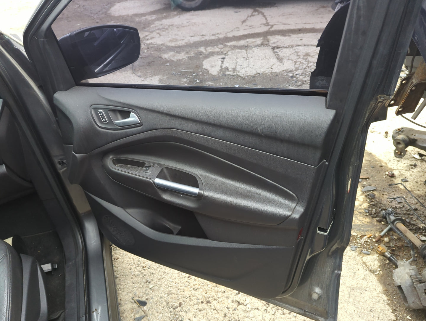 2013 Ford Escape Front Right Passenger Interior Door Panel Trim - Oemusedautoparts1.com