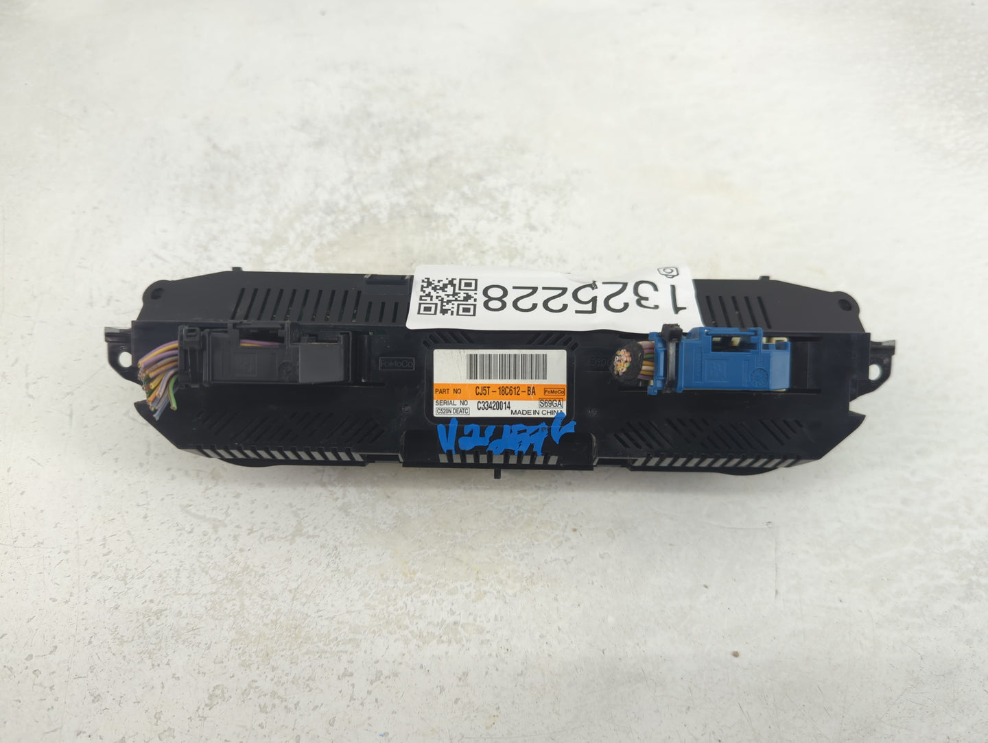 2013-2015 Ford Escape Climate Control Module Temperature AC/Heater Replacement P/N:CJ5T-18C612-BA Fits Fits 2013 2014 2015 O